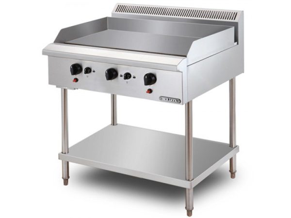 Bếp chiên phẳng gas chân đứng Berjaya GG3BFs-17