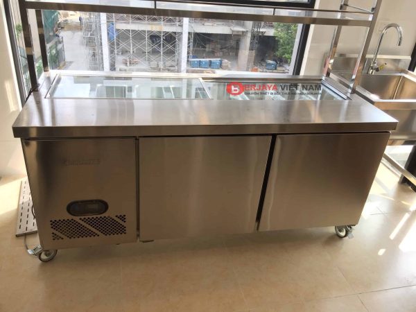 Bàn mát salad Berjaya BS2D/SSCF6/Z