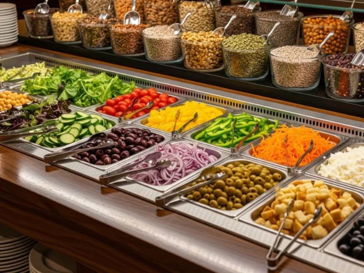 Hướng dẫn vệ sinh bàn mát salad đảm bảo an toàn thực phẩm 1 bàn mát salad công nghiệp