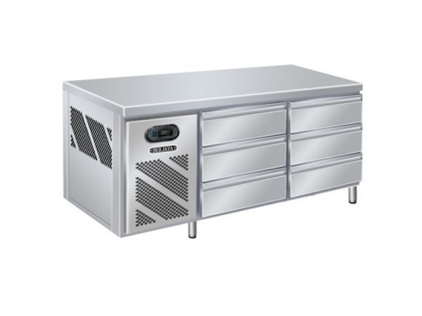 Bàn mát 3 tầng 6 ngăn Berjaya BS6DR/C1850/3