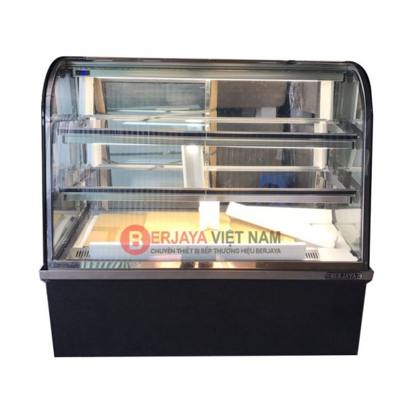 Tủ bánh kem kính cong Berjaya CCS12SB13-2FB