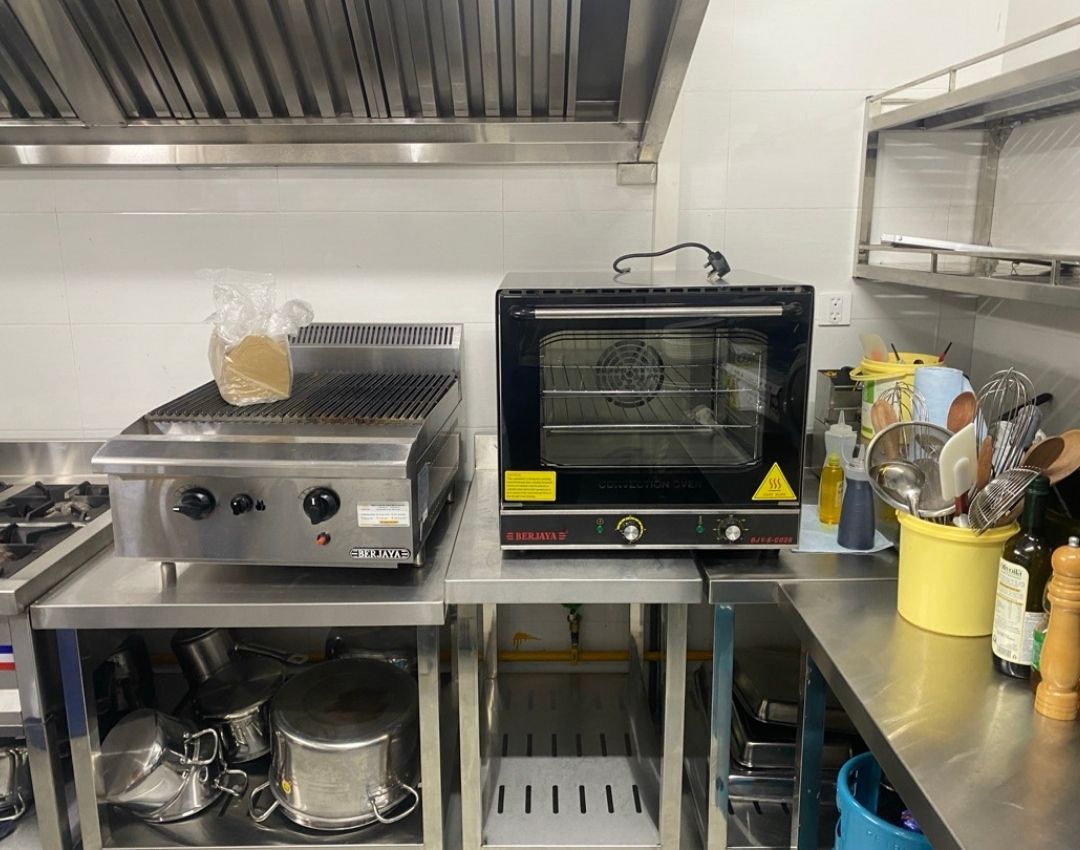 ứng dụng thực tế lò nướng bánh công nghiệp berjaya