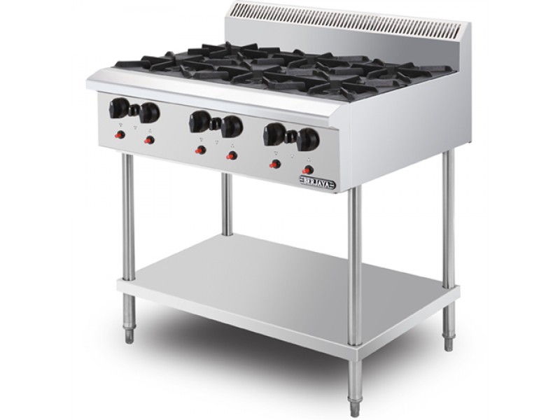 Bếp âu 6 họng chân đứng Berjaya OB6FS-17 - Berjaya Việt Nam
